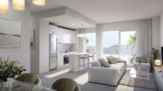 VENTA DE PISO EN PLANTA BAJA EN LOS PACOS, FUENGIROLA. 3 DORMITORIOS, TERRAZA, GARAJE. OBRA NUEVA — 3