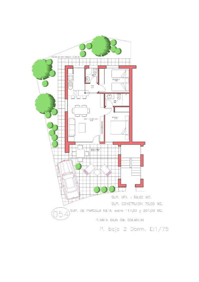BUNGALOWS DE OBRA NUEVA EN FUENTE ALAMO, MURCIA — 14