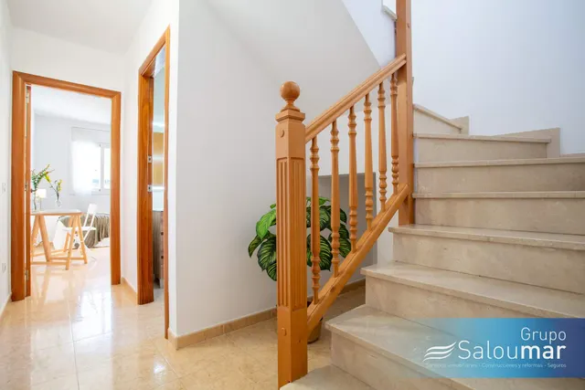 CASA ADOSADA DE 3 habitaciones DOBLES - LA POBLA DE MONTORNES — 25