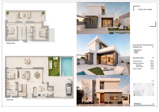 Villa 3 habitaciones 150m² en venta - Zona Pueblo — 14