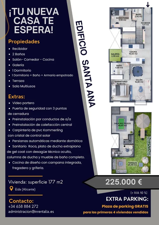Obra nueva Atico Duplex en el centro Iglesia Santa Ana — 16