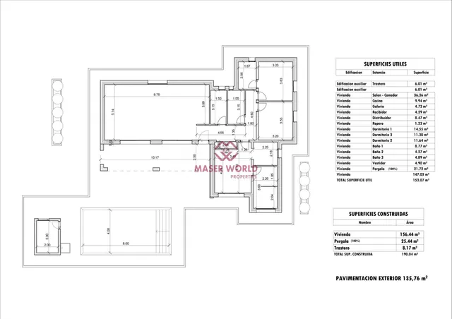 Villas de obra nueva situadas en término de Aspe. — 10