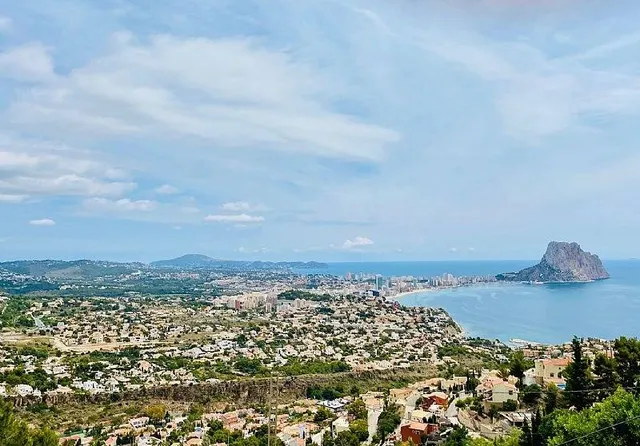 Moderna villa de lujo en construcción en Calpe con impresionantes vistas — 14