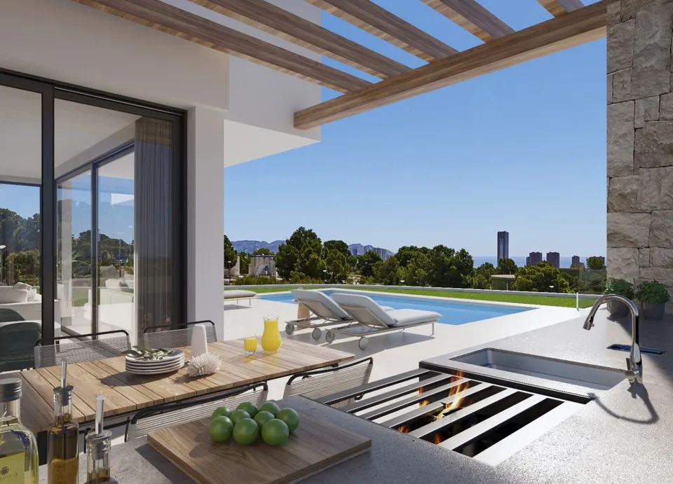 Villa de lujo con vistas a mar