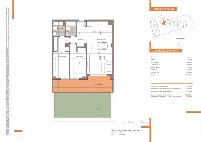 *** APARTAMENTO A LA VENTA FRENTE A LA PLAYA Y ORIENTADO AL SUR. — 13