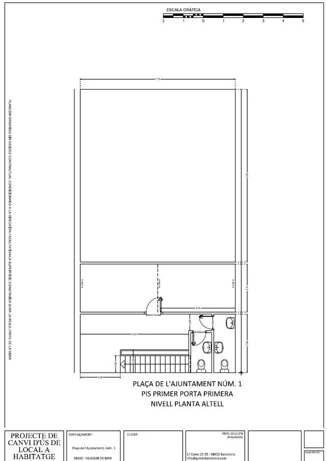 VIVIENDA UNICA EN EDIFICIO EMBLEMATICO NEOCLASICO EN VILASSAR DE MAR — 15