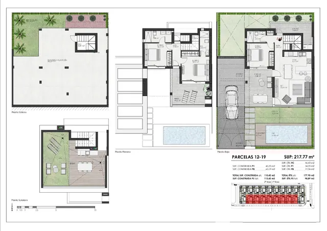 VILLAS DE OBRA NUEVA EN COMPLEJO PRIVADO EN LA PROVINCIA DE MURCIA — 17