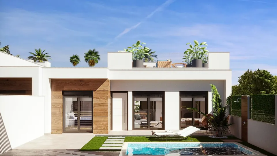 VILLAS ADOSADAS CON PISCINA PRIVADA Y CERCA DEL CAMPO DE GOLF DE RODA