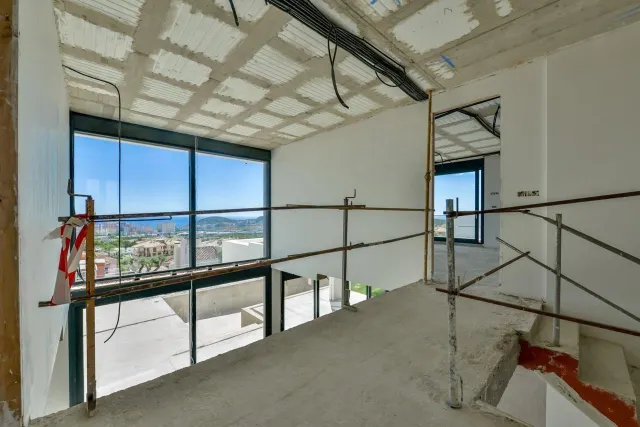▷Villa de Obra Nueva con Vistas al Mar en Finestrat, Costa Blanca — 16