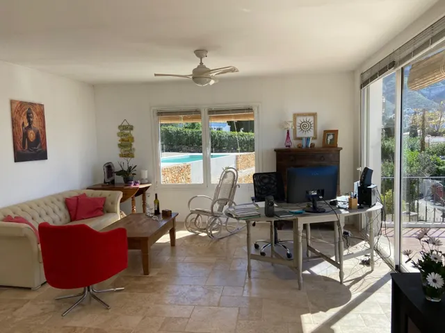 Villa Ibicenca con vistas panorámicas al Mar y a la Montaña en Dénia — 7