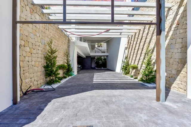 ▷Villa de Obra Nueva con Vistas al Mar en Finestrat, Costa Blanca — 28