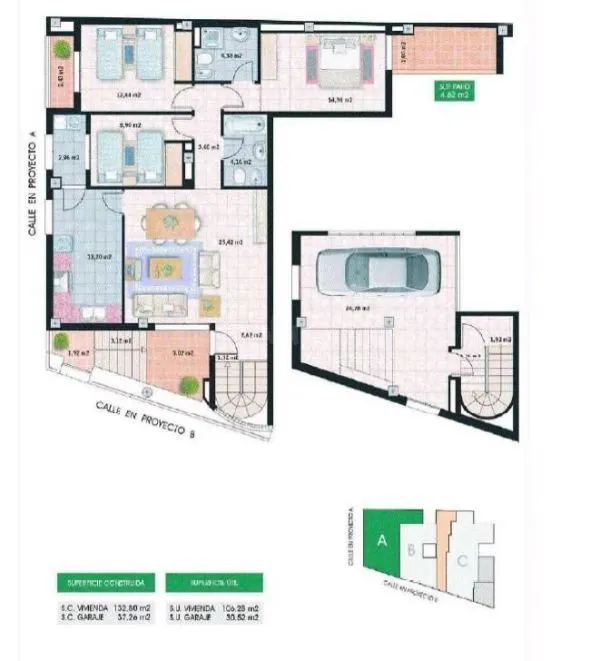 Planta baja 3 habitaciones 151m² en venta - Comunidad valenc