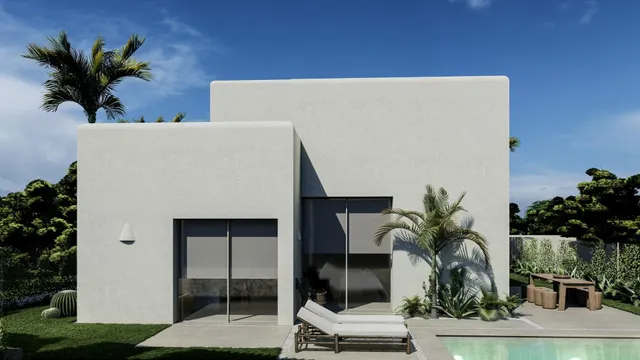 Villa exclusiva de 3 dormitorios con piscina privada en Oliva Nova Golf Resort — 13