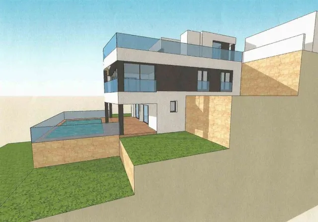 Vivienda de lujo de 3 plantas con maravillosas vistas panorámicas al mar. — 12