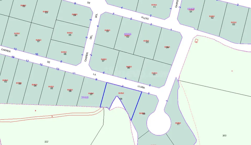 Magnífica parcela urbana de 1.131 m2 en Pla de la Cerdera Alta (Lleida)