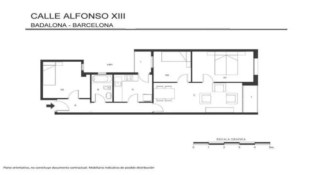 PISO EN VENTA CON INQUILINO EN AV. ALFONSO XIII- BADALONA — 15