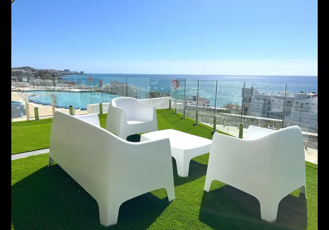 *** OBRA NUEVA TERMINADA. ATICO FRENTE AL MAR, LISTO PARA ENTRAR A VIVIR !!!. — 17