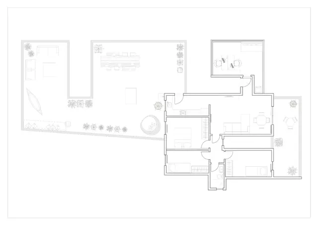 Espectacular ático a 3 vientos con 140 m2 de terrazas privadas y vistas a toda Barcelona — 29