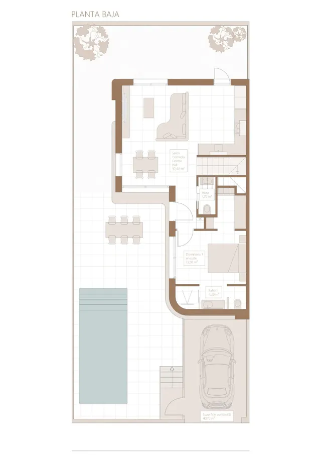 Villa adosada de nueva construcción con 3 dormitorios a la venta en Daya Nueva — 11