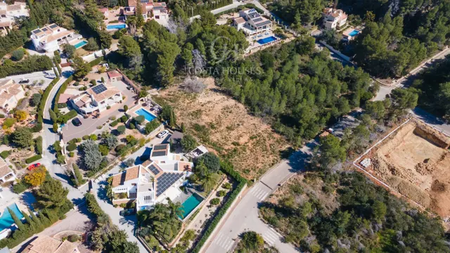 En venta parcela con licencia y proyecto de villa de lujo en la prestigiosa zona del montgo javea — 14