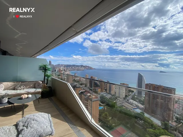 Playa de Poniente - Benidorm, apartment with a sea view only 400 meters from the beach — 14