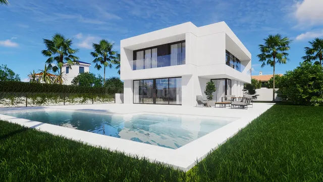 Espectacular Villa Moderna de Lujo en La Zenia – a 750 m del