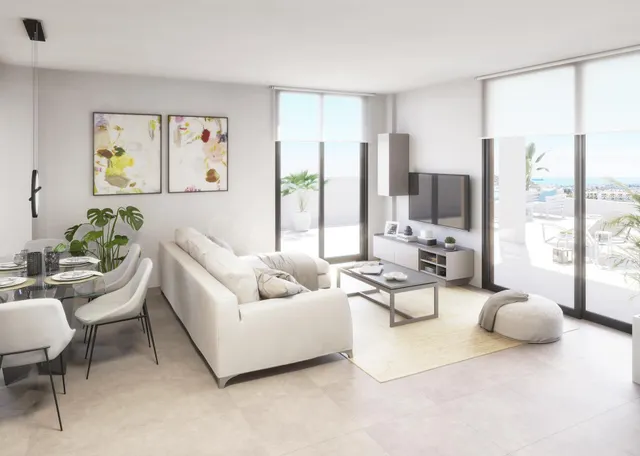 Penthouse de 3 habitaciones en Vera Playa- Almería - foto 3