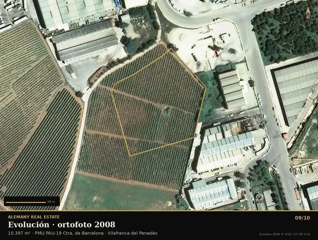 ESPECTACULAR SUELO INDUSTRIAL 10.397 M2 VILAFRANCA DEL PENEDÈS JUNTO AP-7 — 10