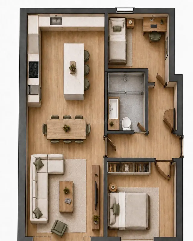 Vivienda en construcción en Mazarrón