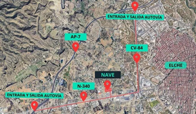 Nave industrial 3500m² en alquiler - Algoda-Matola-Llano de  - foto 3
