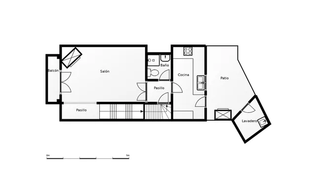 Casa con garaje, patio, balcón y terraza en Alguaire — 33