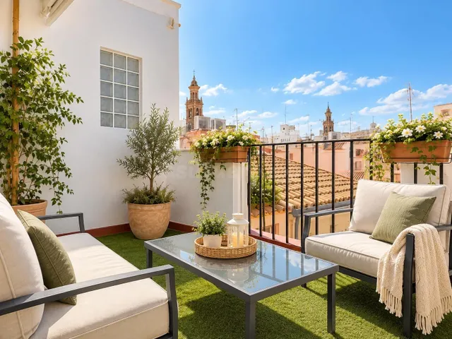 Magnífico apartamento con terraza en el corazón de Valencia - foto 2