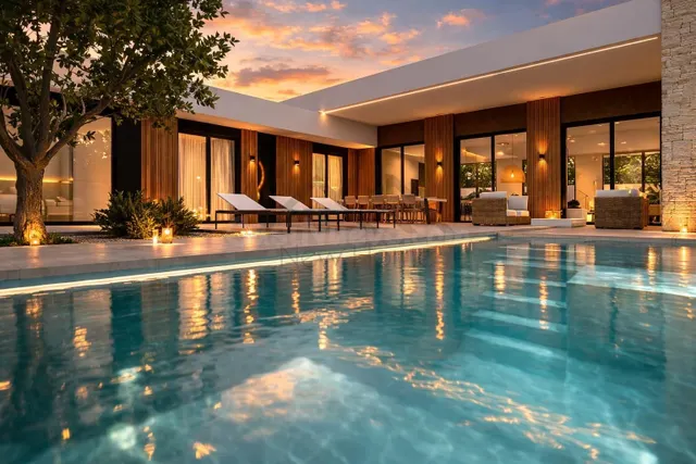 Chalet de diseño con piscina en Las Tablas de L’Eliana | Arq