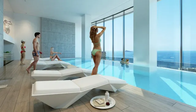 Apartamento de lujo con vistas al mar en Benidorm. — 18