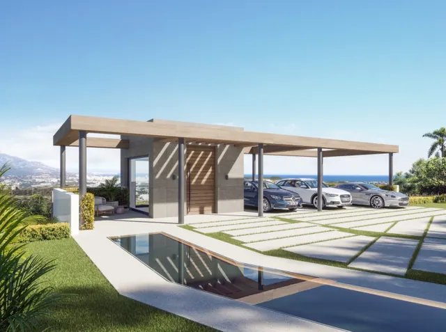 Exclusivo proyecto 13 villa independientes cerrado del aguila con vistas al mar — 4