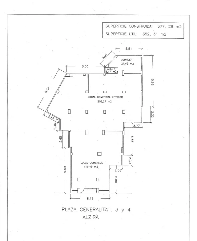 Amplio Local Comercial en venta o alquiler en Alzira - Zona Plaça Generalitat! — 8