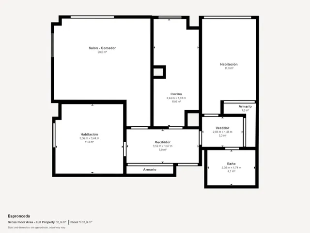 Poblenou: luz natural, dos amplias habitaciones y parking y trastero incluidos en el precio. — 6