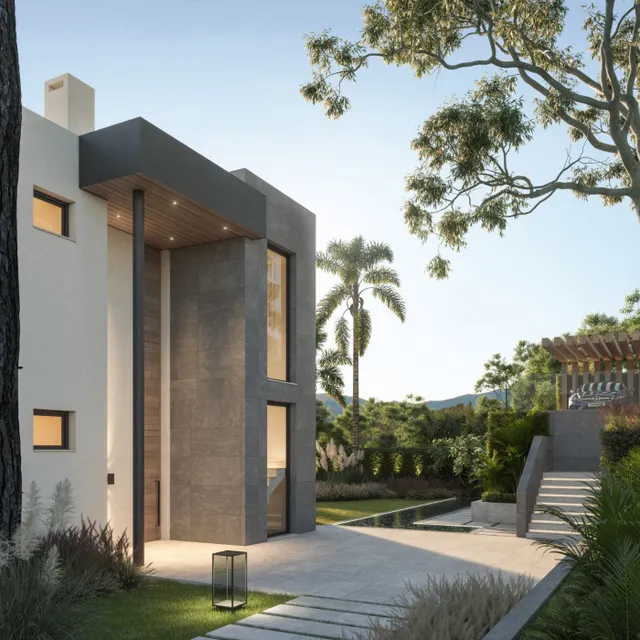 Exclusivo proyecto 13 villa independientes cerrado del aguila con vistas al mar — 21