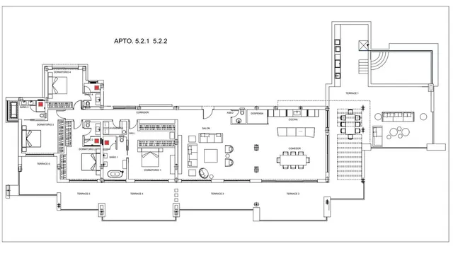 Apartamento 4 habitaciones 288m² en venta - Ojen pueblo — 18