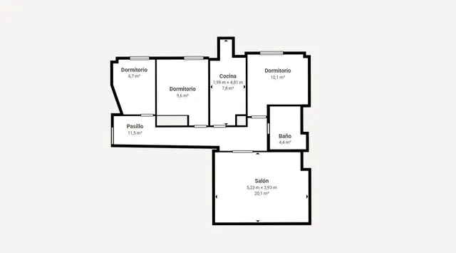 Piso 3 habitaciones 89m² en venta - Nou Moles — 33