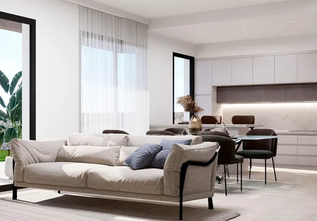 Bungalow de nueva construcción de planta baja con 3 dormitorios en Finestrat-Benidorm — 6