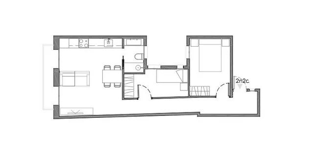Piso 2 habitaciones 58m² en venta - Vila de Gràcia — 27