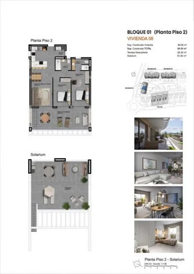 Apartamento 2 habitaciones 80m² en venta - Camporrosso village — 14