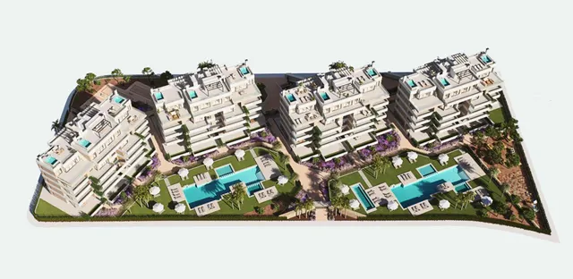 Apartamentos de lujo de nueva construcción en venta en el complejo Santa Rosalia Lake and Life Resort, en Murcia — 18