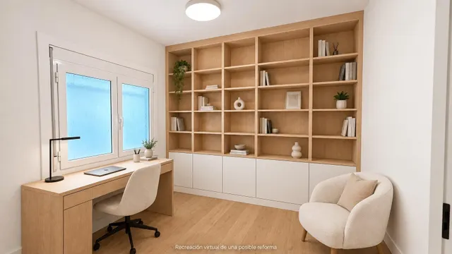 Amplia vivienda de 4 habitaciones con terraza acristalada, chimenea y aparcamiento — 38