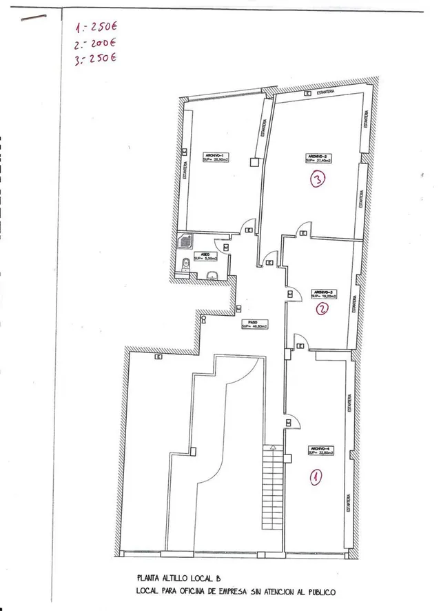 Oficina 37m² en alquiler - La Parda — 9