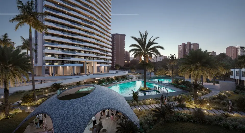 Apartamento de lujo con vistas al mar en Benidorm.