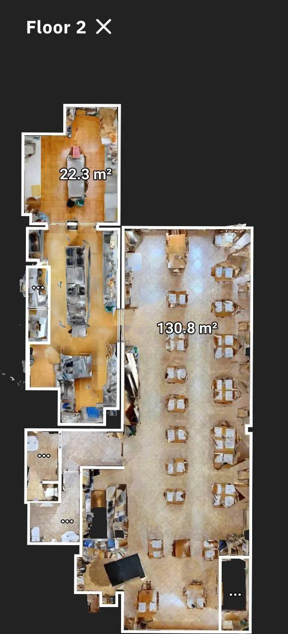Restaurante de 541m2 en pleno funcionamiento en Maria de la Salud — 37