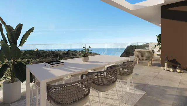 Ático exclusivo de obra nueva en la Costa del Sol