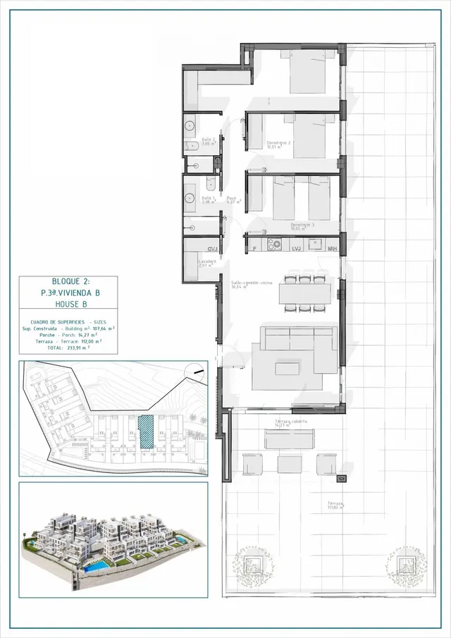 Apartamento 3 habitaciones 233m² en venta - Las Salinas — 21